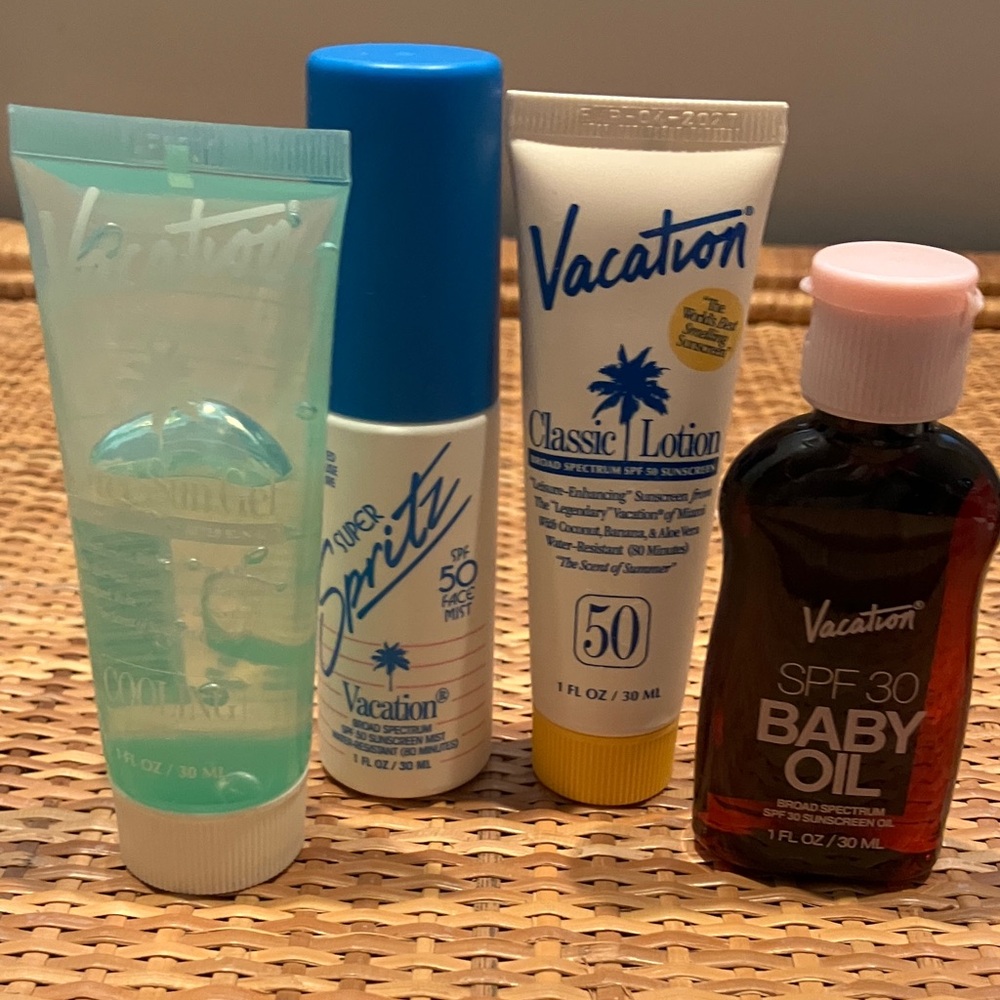 Vacation Suncare Travel Set New